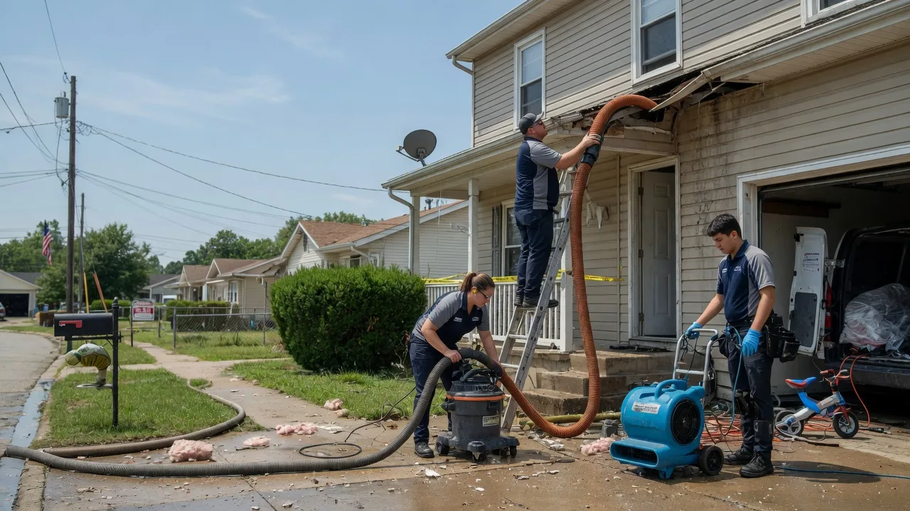 Water Damage Restoration in Mascot, TN near me